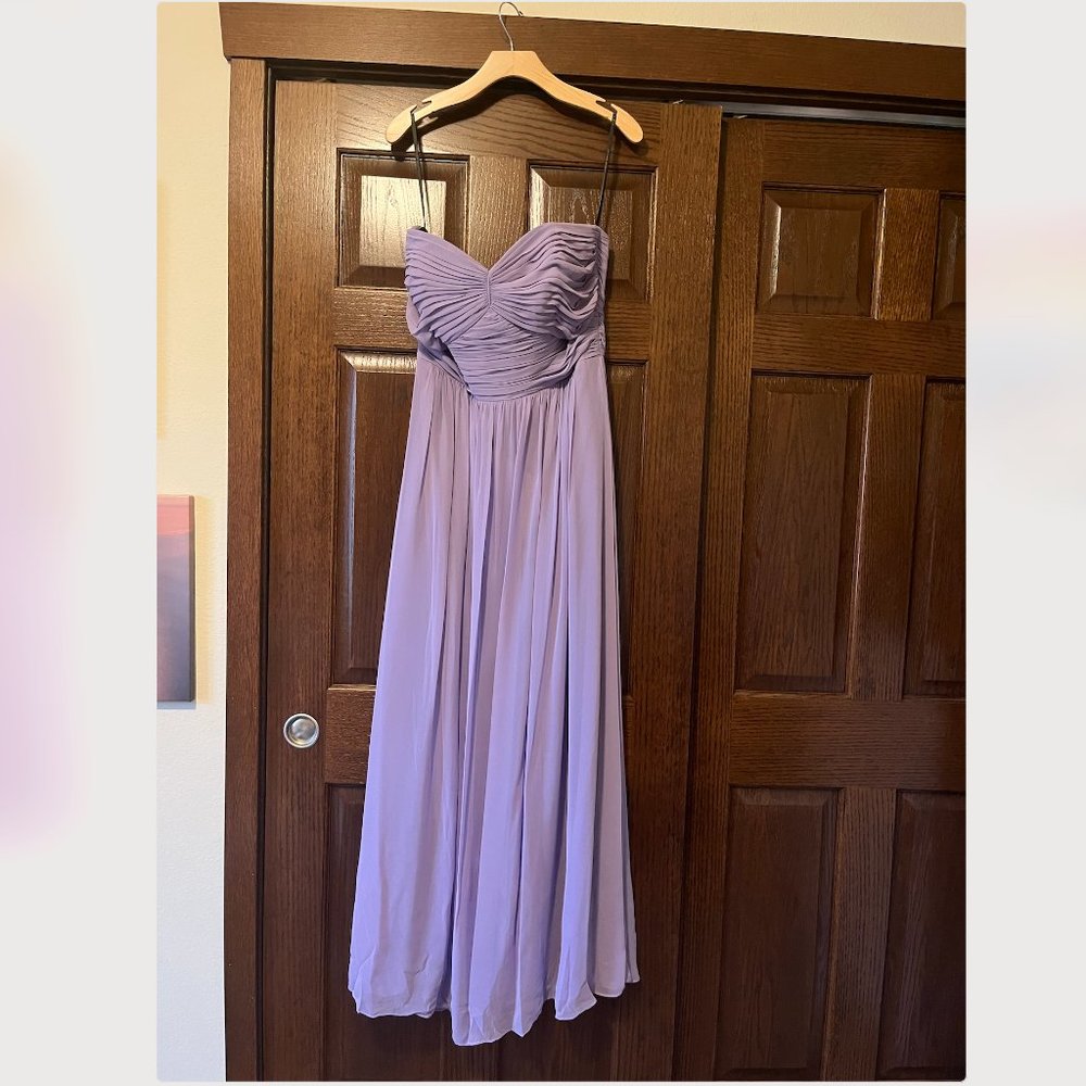 After Six - size 14, passion - ruched bodice, chiffon